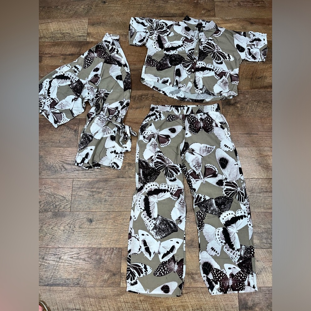 Midnight Bakery 3-pc. Pajama & Robe Set - Picture 3 of 16